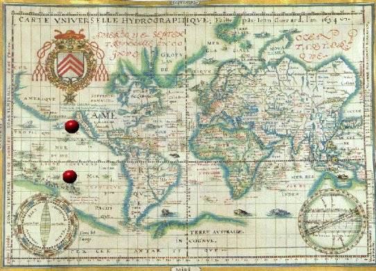 Carte de 1634 Guérard