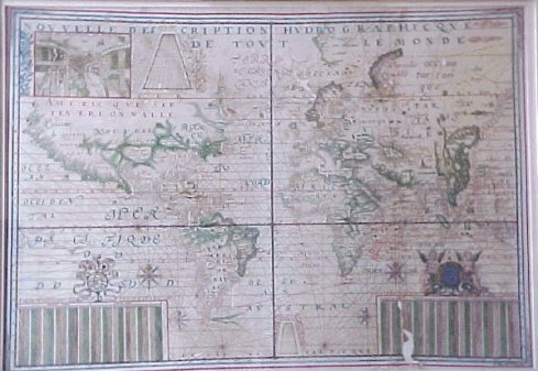 Copie Carte 1625 J. Guérard Dieppe