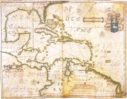 Carte de Guérard 1633